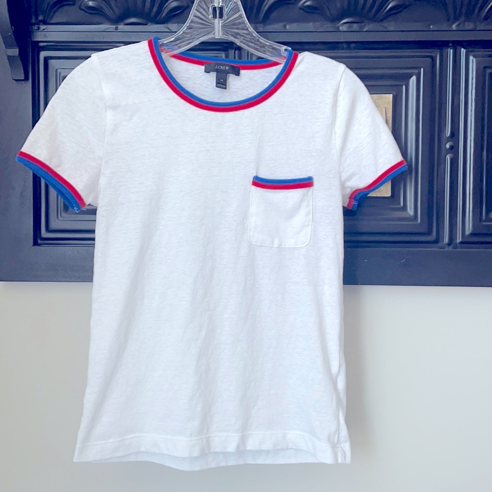 J.Crew Women’s pocket tee shirt xs